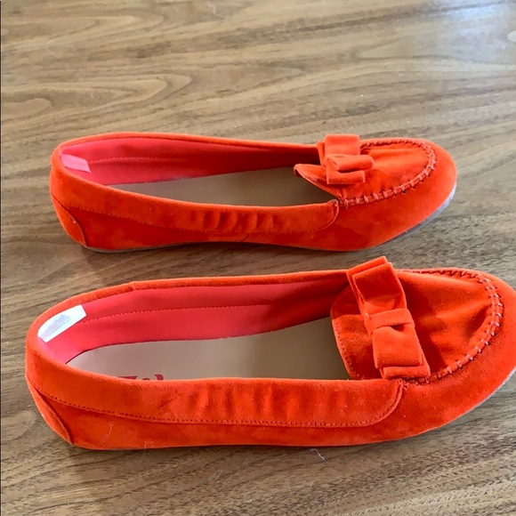 Orange Crazy 8 Flats size 5 - Picture 5 of 8